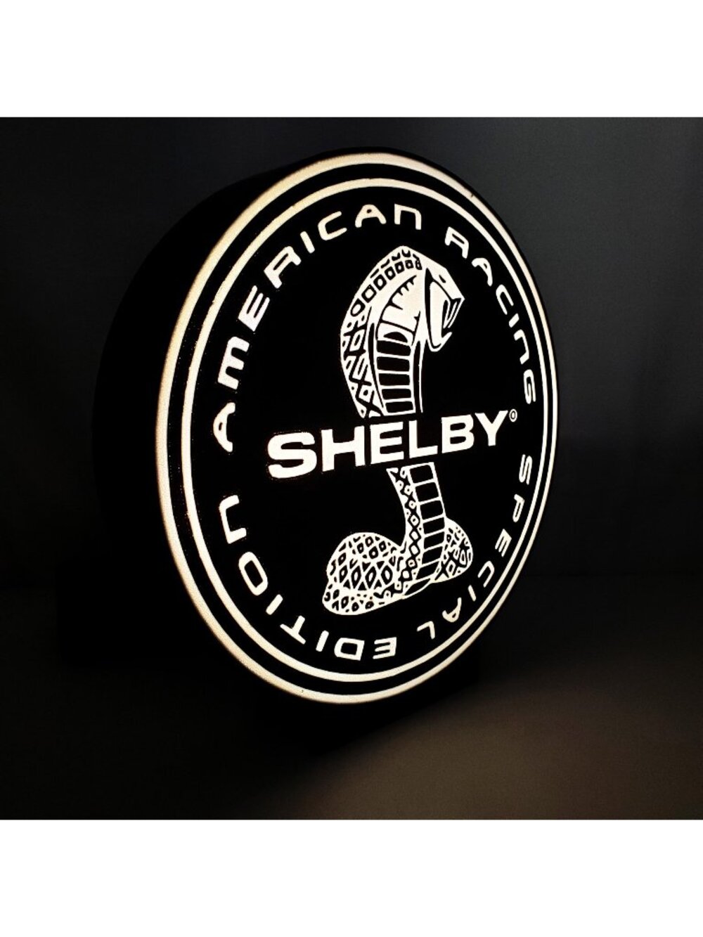 Shelby American Racing Special Edition LED Light Box